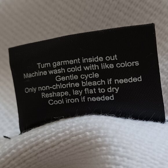 LIKE NEW! Summersalt Organic Cotton Ribbed Sweater/Blazer in White Size 2XL - Picture 10 of 10